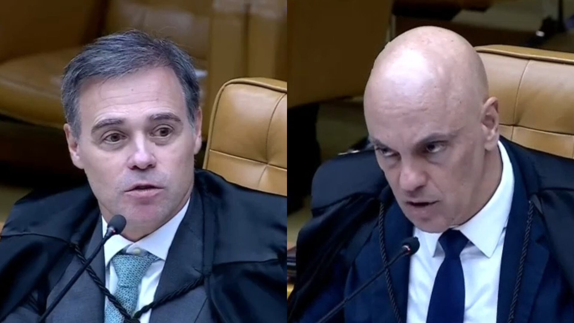 STF: sessão histórica registra embate entre Mendonça e Moraes