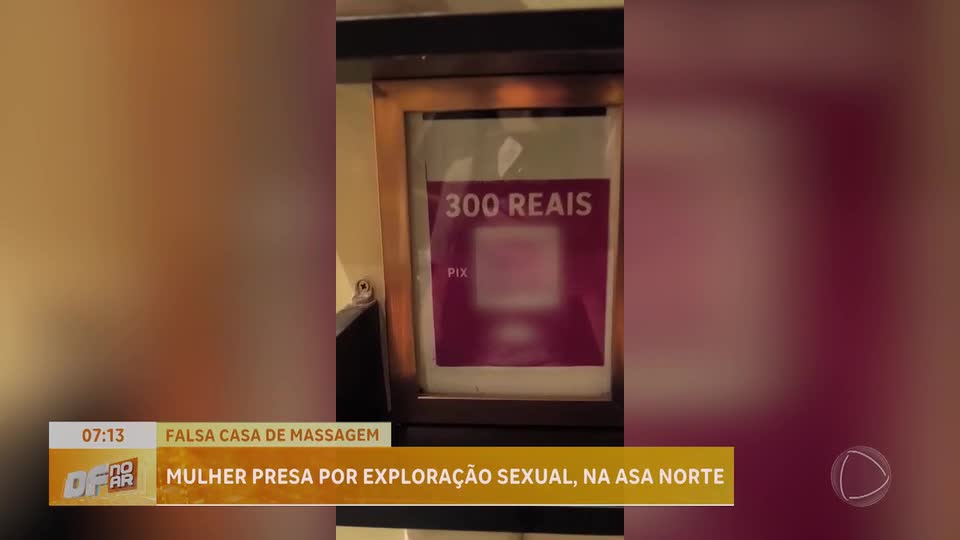 Mulher é presa por manter casa de prostituição em Brasília