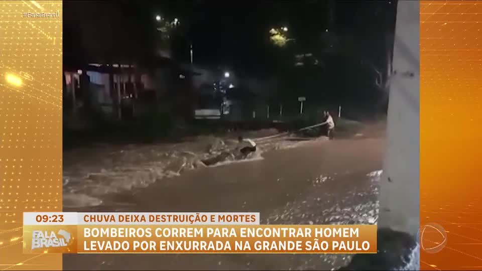 Chuvas em São Paulo deixam pelo menos três mortos e rastros de destruição