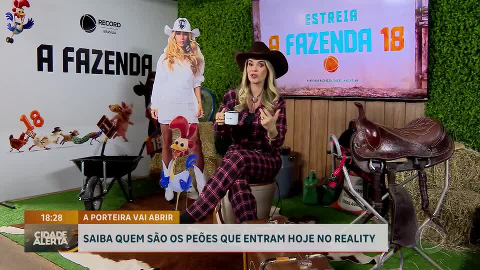 A Fazenda 18: saiba quem são os peões que entram no reality