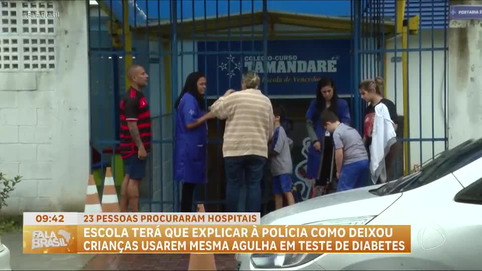 Escola no Rio de Janeiro é investigada após alunos compartilharem a mesma agulha