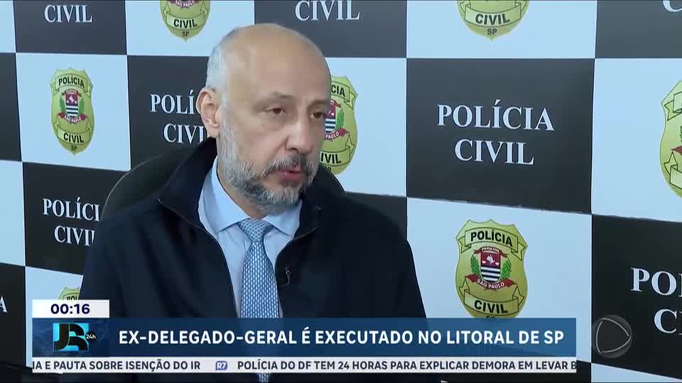 Polícia investiga execução de ex-delegado-geral de São Paulo, no litoral paulista