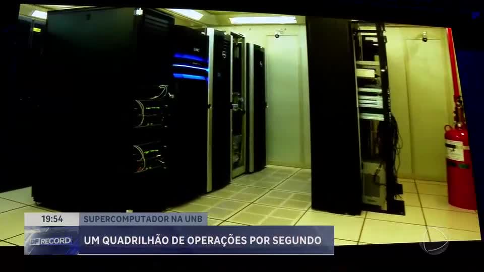 Supercomputador da UnB processa um quadrilhão de operações por segundo