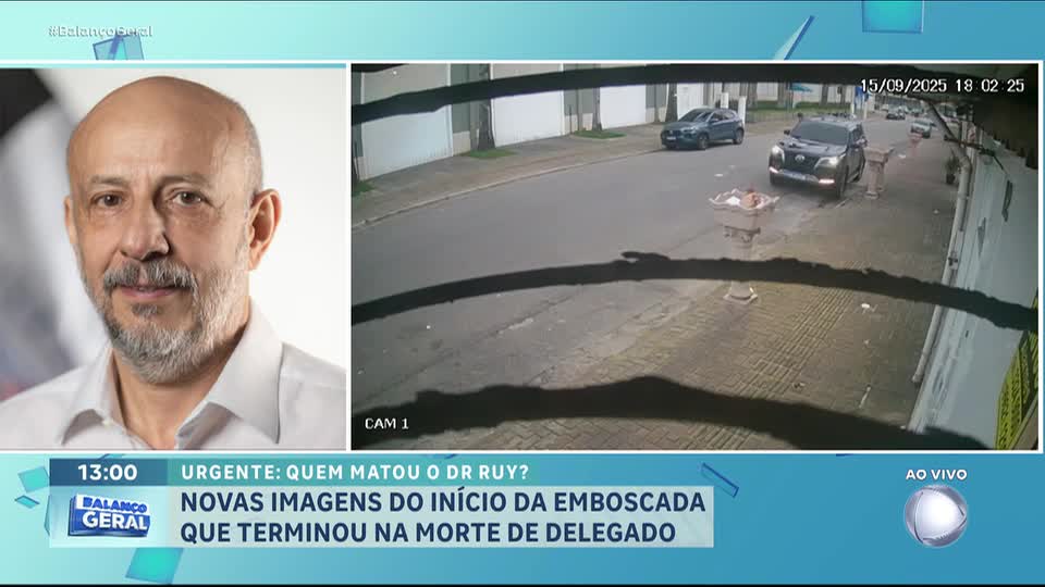 Veja novas imagens que mostram o início da emboscada que terminou na morte de delegado