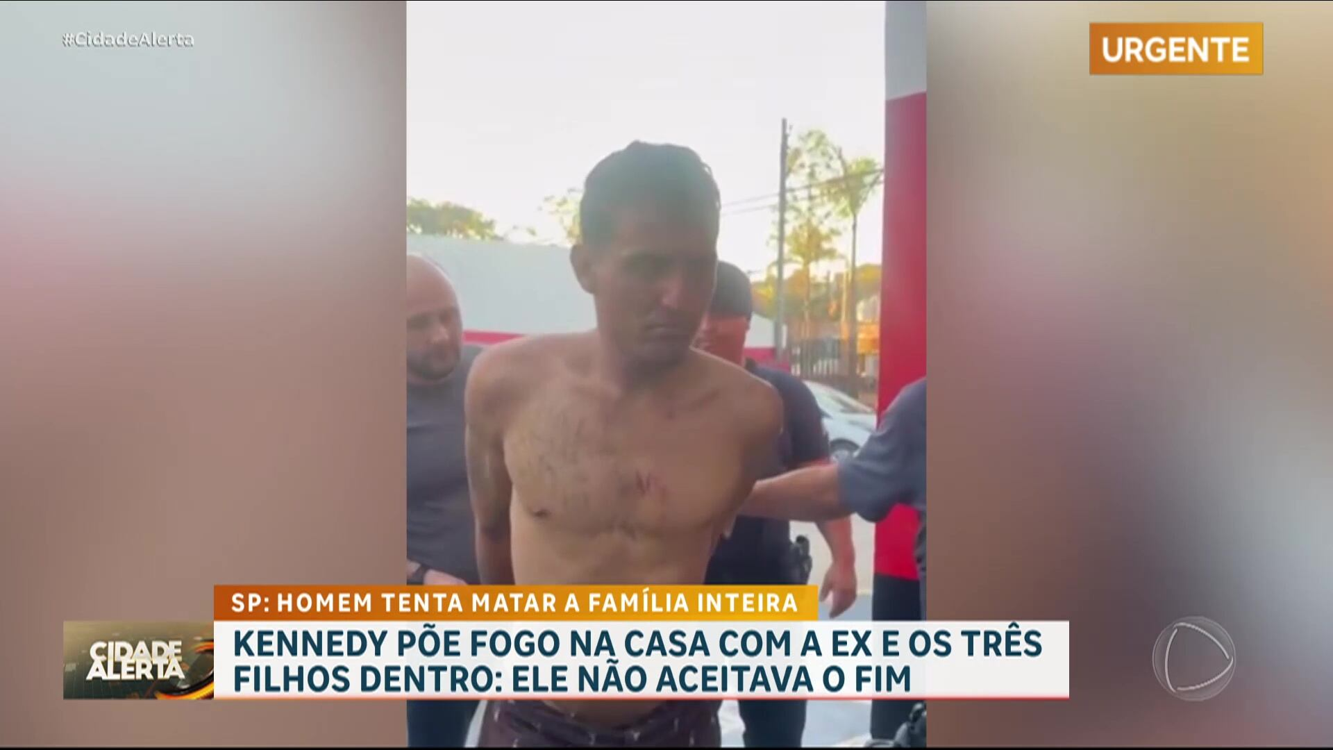 Homem ateia fogo na própria casa com ex-companheira e filhos dentro em Bragança Paulista (SP)