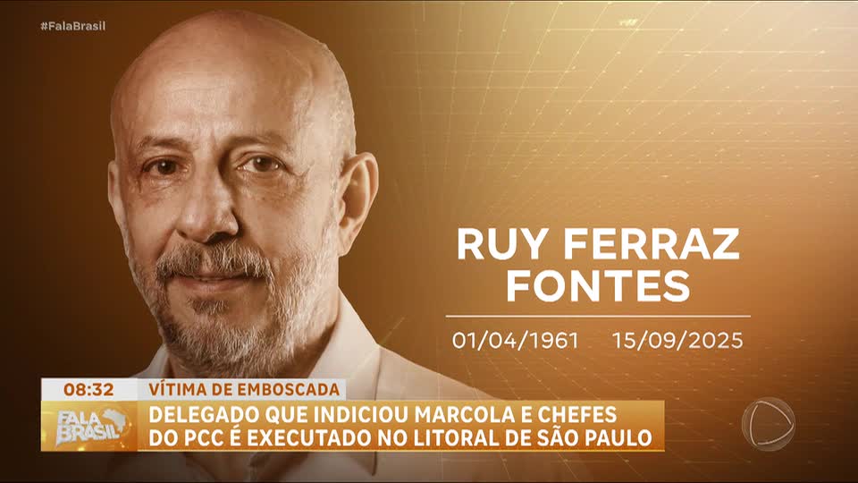 Tarcísio ordena criação de força-tarefa para investigar morte de ex-delegado