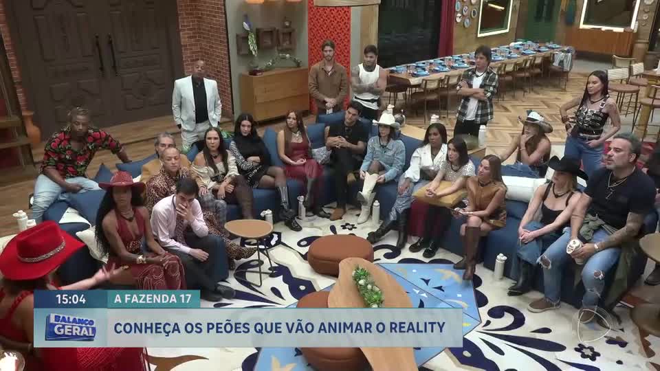 A Fazenda 17 estreia com infiltrados e clima de tensão entre os peões