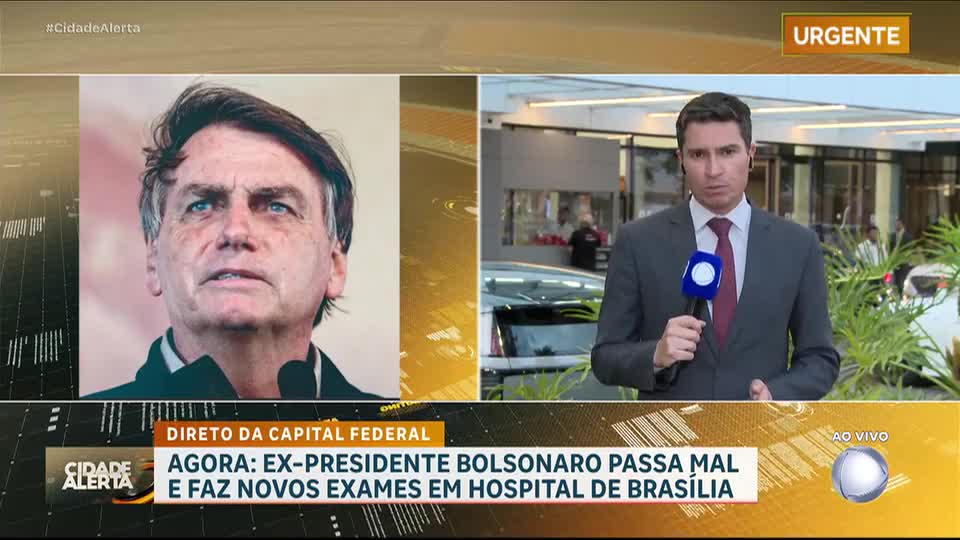 Jair Bolsonaro é internado em Brasília após mal-estar e passa por novos exames