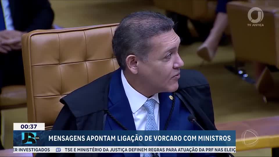 Mensagens recuperadas pela PF revelam suposta proximidade de Vorcaro com filhos de ministros