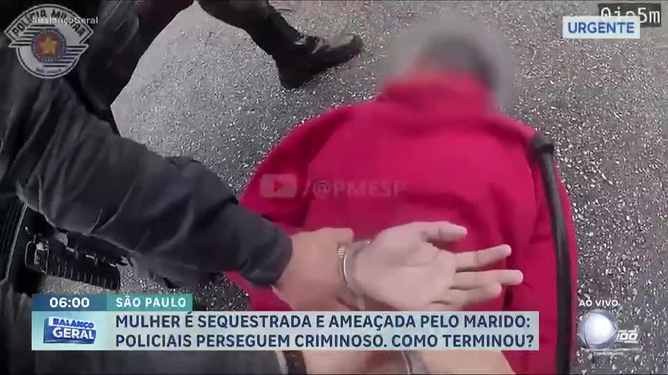 Homem é preso por sequestrar e ameaçar esposa na zona norte de São Paulo