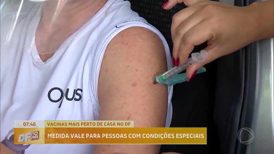 Vacinas especiais passam a ser oferecidas nas UBSs do DF