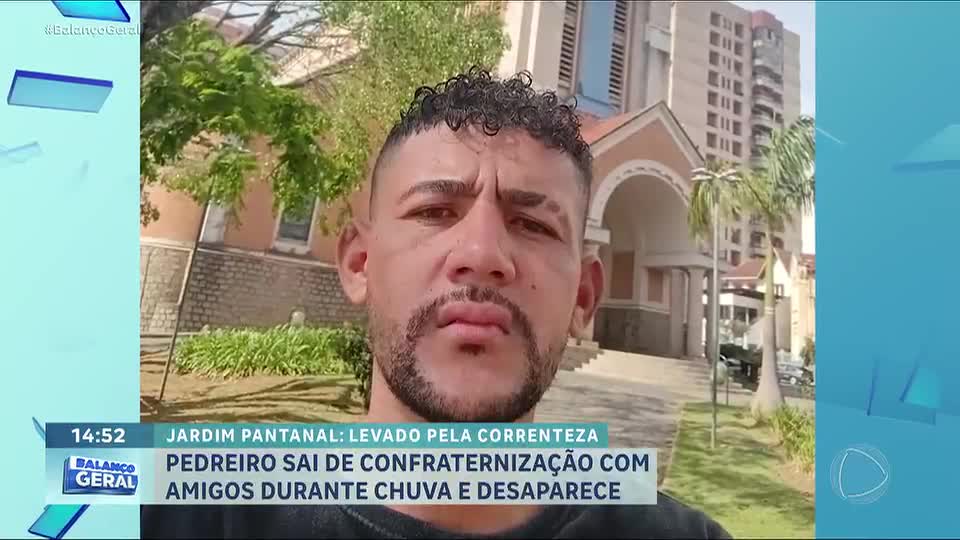 Pedreiro desaparece após sair de bar durante forte chuva na zona leste de SP