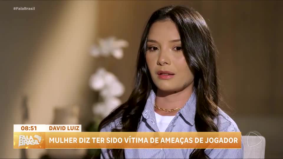 Mulher denuncia David Luiz por ameaças e cárcere