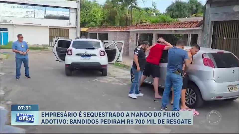 Bandidos sequestram empresário a mando do filho adotivo e pedem resgate de R$ 700 mil