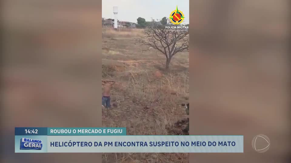 Homem é preso após roubo em supermercado no Recanto das Emas (DF)
