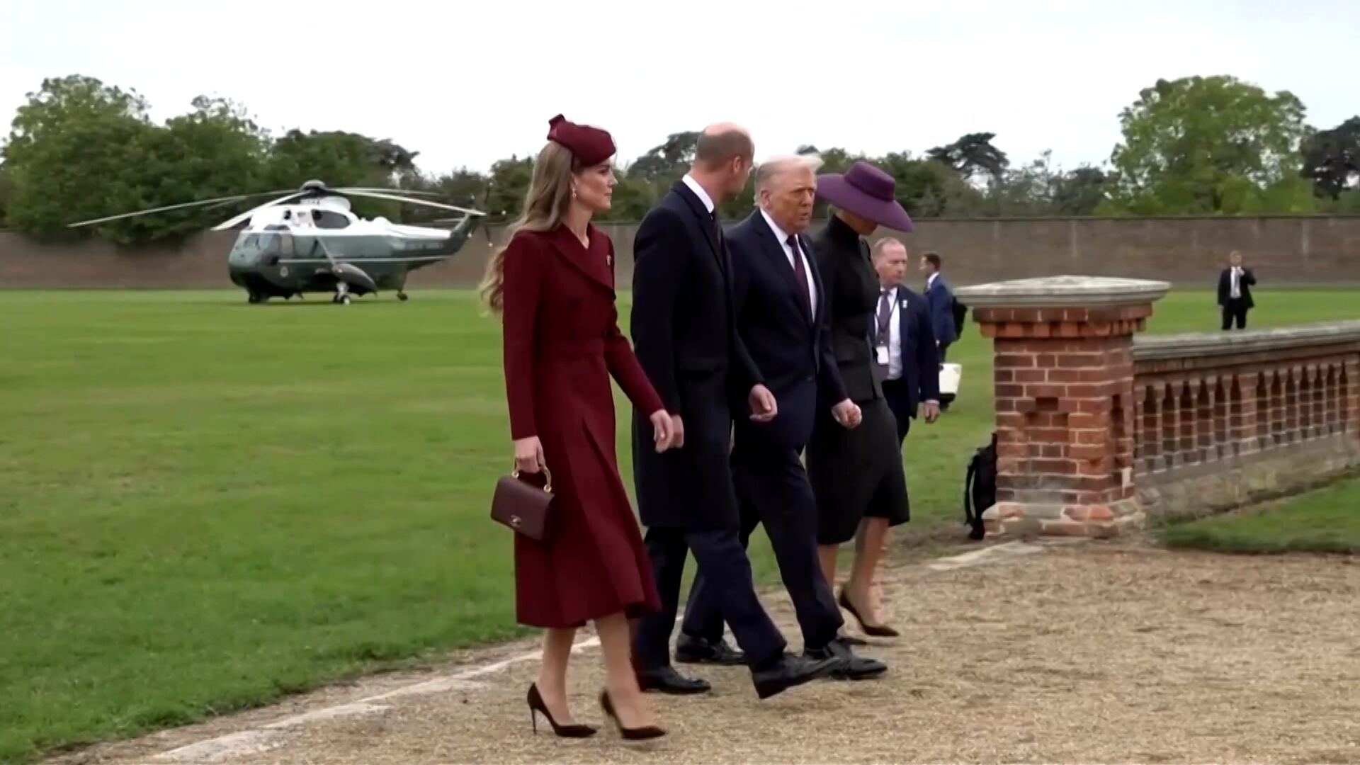 Veja imagens da recepção grandiosa do rei Charles 3º a Donald Trump no Reino Unido