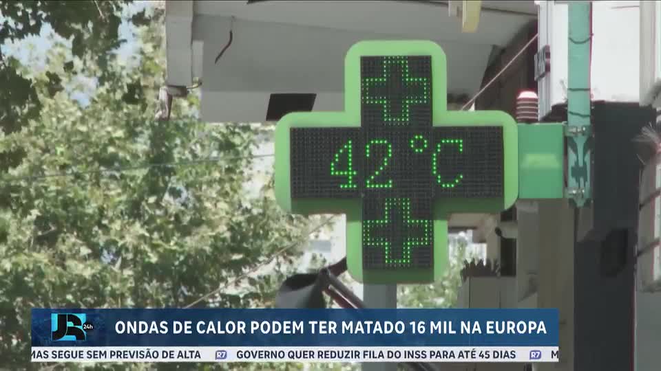 Ondas de calor podem ter matado mais de 16 mil pessoas na Europa