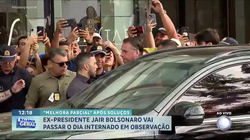 Jair Bolsonaro apresenta melhora parcial, mas continua sob observação em hospital de Brasília (DF)