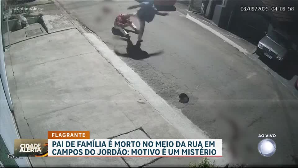 Homem mata pai de família com mais de 40 facadas e não se lembra de cometer o crime