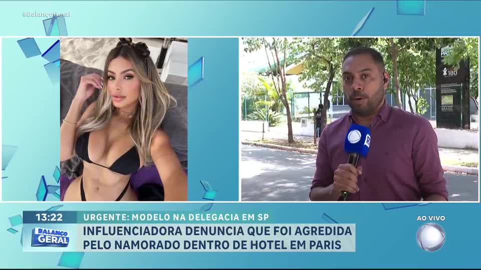 Influenciadora brasileira denuncia agressão do namorado em hotel na França