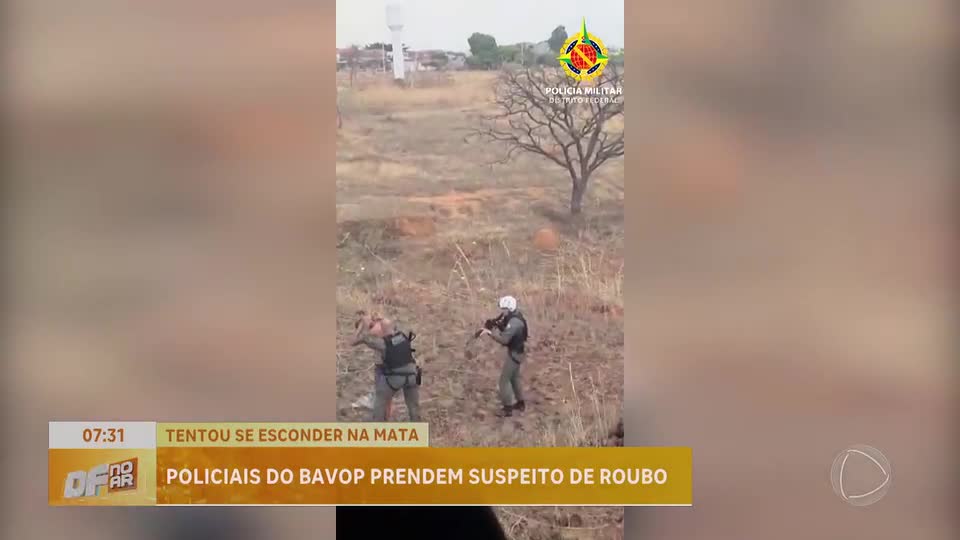 Homem é preso após roubo em supermercado no Recanto da Emas (DF)