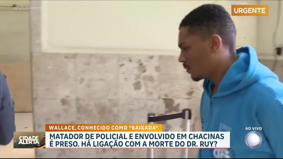 Polícia prende suspeito de chacinas e mortes de policiais em SP em investigação da morte do Dr. Ruy