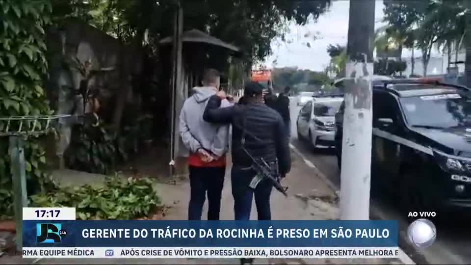 Polícia prende em São Paulo um dos traficantes mais procurados do Rio de Janeiro