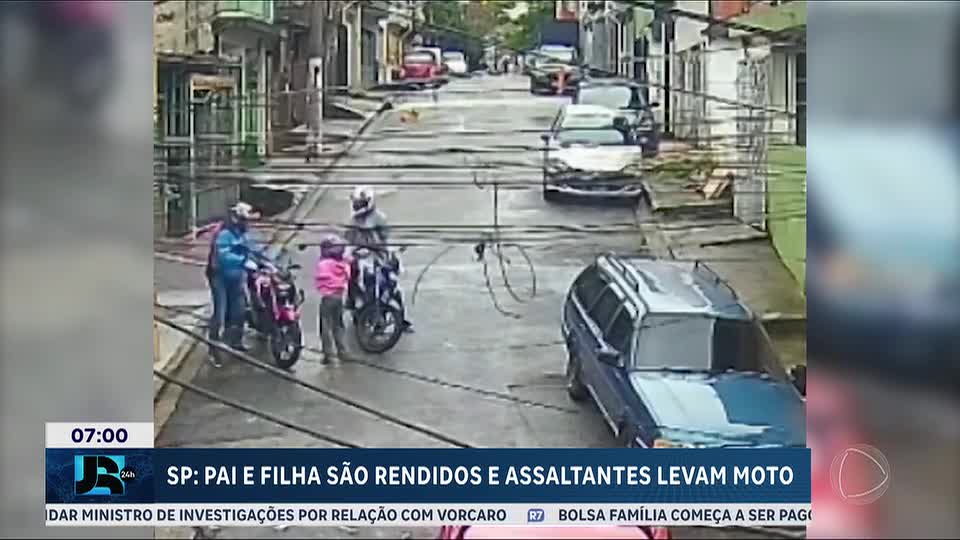 Pai e filha são rendidos e assaltados na zona sul de São Paulo