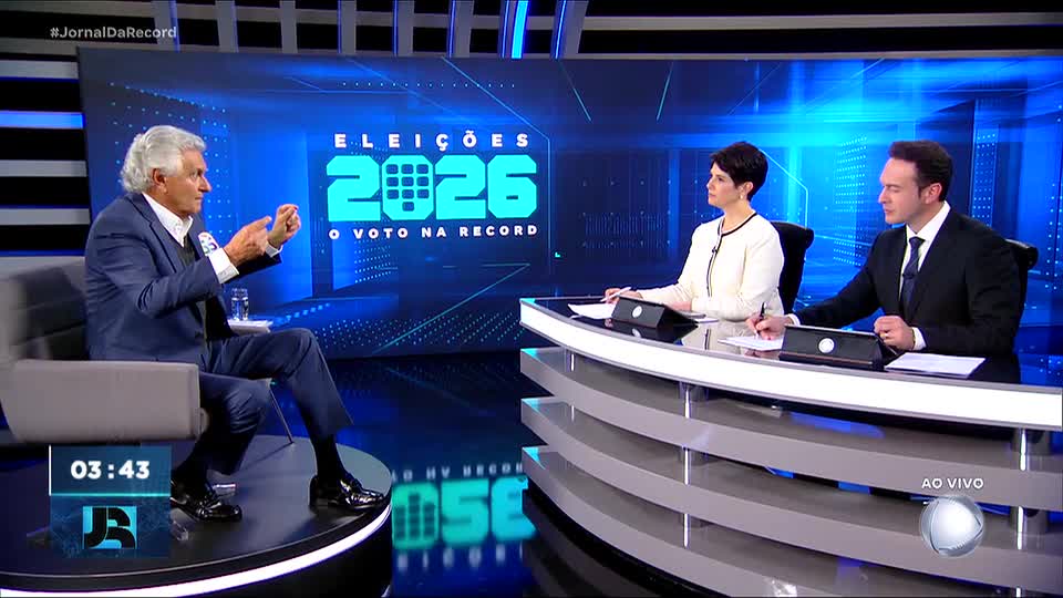 Ronaldo Caiado diz que pretende rever reforma tributária e critica impacto sobre varejo e autônomos
