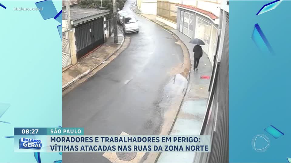Onda de assaltos na zona norte de São Paulo gera preocupação entre moradores e comerciantes