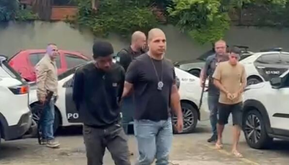 Dois homens são presos acusados de assaltar motoristas de aplicativo no Rio