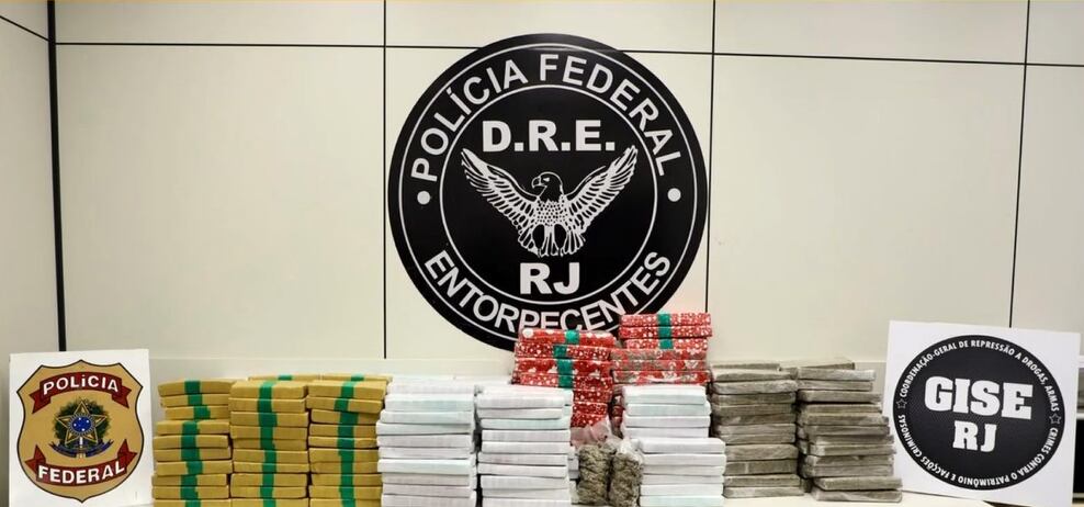 PF prende três homens com mais de 300 kg de maconha na Via Dutra, em Seropédica (RJ)