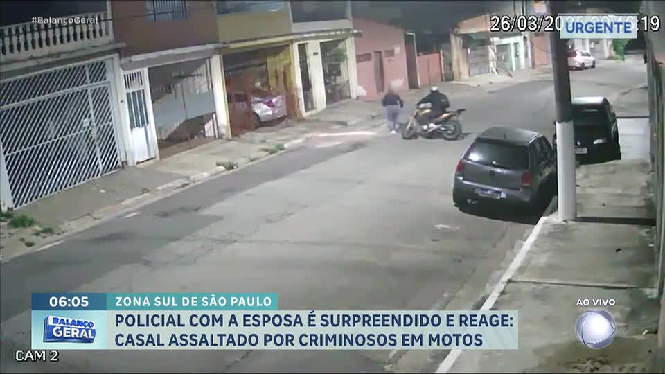 Policial penal reage a assalto e dispara contra criminosos na zona sul de São Paulo