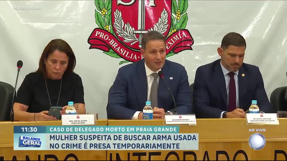 Polícia de SP divulga avanços na investigação do assassinato do delegado Ruy Ferraz em coletiva
