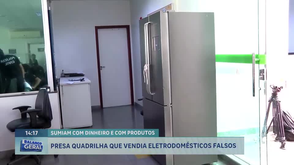Polícia desarticula quadrilha que vendia eletrodomésticos falsos e com defeito no DF