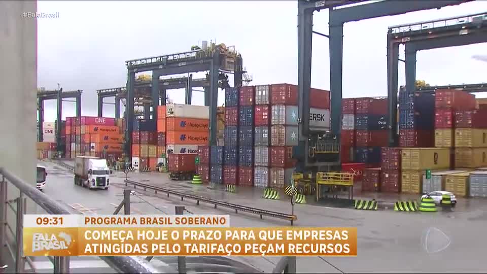 Empresas afetadas pelo tarifaço podem solicitar recursos do Brasil Soberano