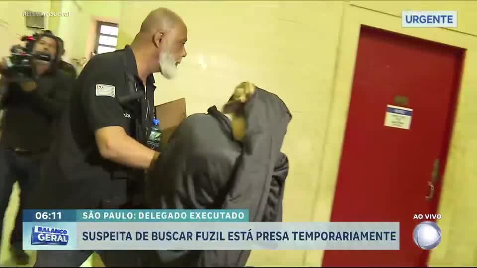 Suspeita de buscar fuzil usado na execução de delegado está presa temporariamente