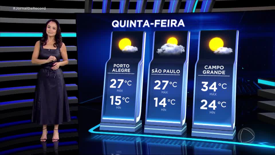 Confira a previsão do tempo para esta quinta-feira (18)