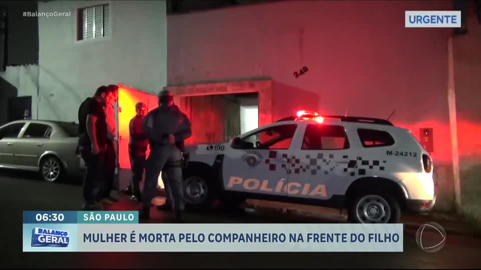 Homem se entrega à polícia após matar companheira por ciúmes em Diadema (SP)