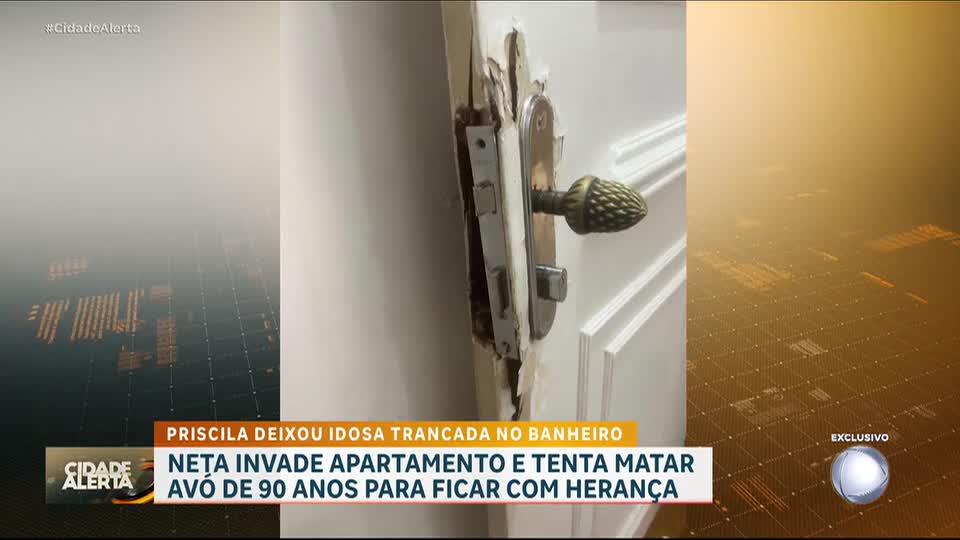 Suspeita de torturar a avó por causa de herança é presa logo após o crime