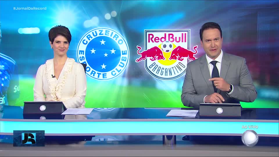 Brasileirão: Cruzeiro e Red Bull Bragantino se enfrentam neste domingo (21) na tela da RECORD