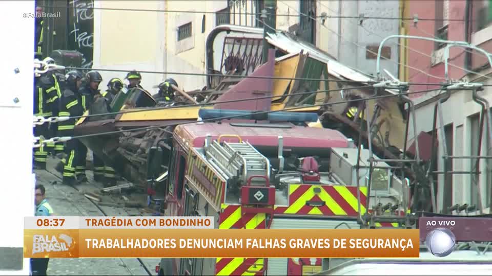 Funcionários do Elevador da Glória denunciam falhas de segurança