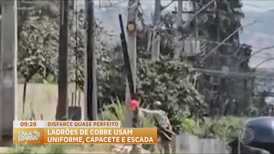 Homens disfarçados de trabalhadores são presos por furto de cobre em Goiânia