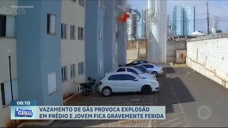 Jovem tem 90% do corpo queimado após explosão provocada por vazamento de gás em Uberlândia (MG)