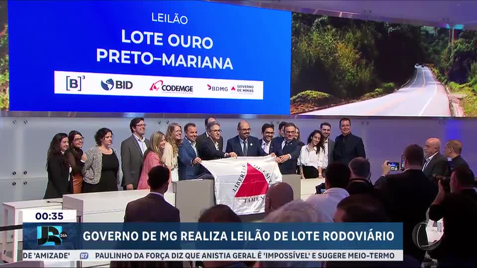 Consórcio vence leilão para Via Liberdade em Minas Gerais