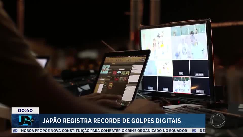 Japão registra mais de 1 milhão de golpes digitais no semestre