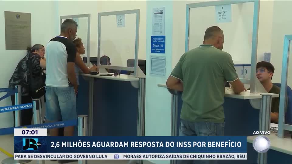 Fila para benefícios do INSS volta a crescer e já tem 2,6 milhões de pedidos