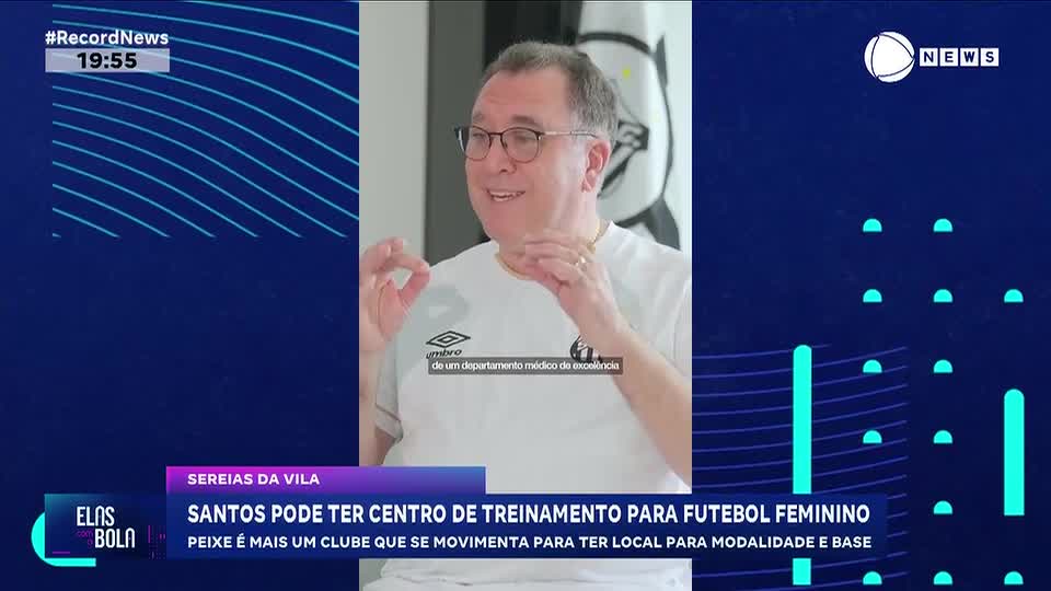 Santos pode ter centro de treinamento para o futebol feminino