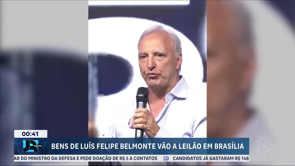 Bens de ex-senador Luis Felipe Belmonte são leiloados por decisão da Justiça
