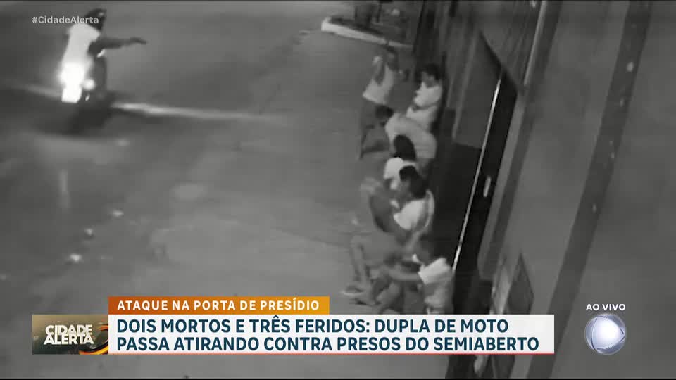 Dupla em moto atira contra presos do semiaberto e deixa dois mortos em Tocantins